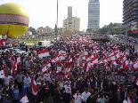 Beirut demonstration against Syrian occupation